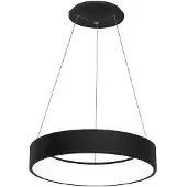 ROSSINI ILLUMINAZIONE Chopin runde LED-Pendelleuchte 60W 3000K 6580 lm IP20 Schwarz – Rossini