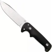 Maserin Outback 926/G10N Stonewashed N690, Black G10, Fahrtenmesser