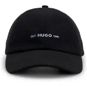 HUGO Shallow-Fit Cap aus angerautem Flanell mit Logo-Stickerei Grösse ONESI