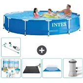 Intex Frame Pool Rund - 366x76 cm - 6-teilig S21005