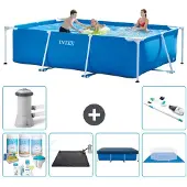 Intex Rechteckiger Frame Pool - 300x200x75 cm - 7-teilig S21121