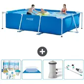 Intex Rechteckiger Frame Pool - 300x200x75 cm - 5-teilig S20839