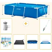 Intex Rechteckiger Frame Pool - 300x200x75 cm - 7-teilig S21121