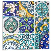Wallfluent WANDPANEEL 20 Stück 20x20 cm selbstklebend Cordalla