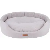 Amiplay Hundeliegeplatz/Katzenliegeplatz Oval MONTANA, Beige S