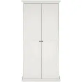 Ebuy24 Venedig Kleiderschrank 2 Türen weiß.