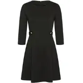 Laura scott Jerseykleid in schwarz | Gr.: 40