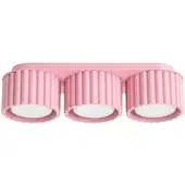 Sollux SL.2638 Deckenleuchte AURA 3 rosa Gx53