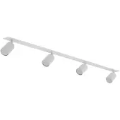Licht-Erlebnisse Deckenstrahler Metall GU10 verstellbar Weiß 4-flammig länglich Modern