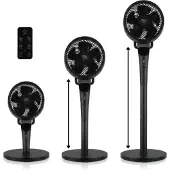 Fakir prestige VC° 550 3-in-1 Stand- und Tischventilator leise mit Fernbedienung