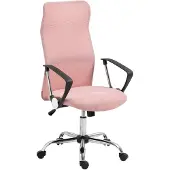HOMCOM Bürostuhl Ergonomischer Schreibtischstuhl mit Armlehne hoher Rückenlehne