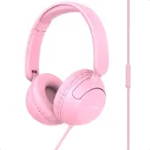 IMoshion Kinderkopfhörer mit AUX-Kabel - Dezibelbegrenzer - Candy Pink