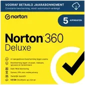 Norton 360 Deluxe | 5 Geräte | 1 Jahr | 50 GB Cloud-Speicher | Windows, Mac, Android &amp; iOS