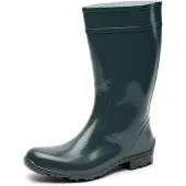 Ladeheid Damen Gummistiefel LA-967 (Flaschengrün/Schwarz, 38 EU)