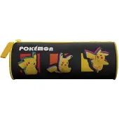 Northix Pokemon Federmäppchen, strapazierfähiges Material, Reißverschluss, 3 Fächer