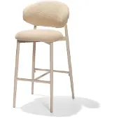 Veba Barstuhl Cuba Outdoor Aluminium Quick Dry Foam Sand 58x69x106 cm