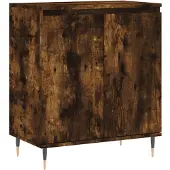 vidaXL Sideboard Räuchereiche 60x35x70 cm Holzwerkstoff