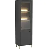 Mirjan 24 VITRINE Mossa MO03 mit LED Beleuchtung