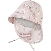 Sterntaler Farbwechsel Regenhut Regenbogen in rose | Gr.: 53 cm
