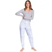 Pj Salvage - Schlafanzughose für Damen (Hellblau)