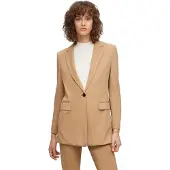 BOSS - "Jernara1" Blazer für Damen (Mittelbeige)