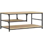 vidaXL Couchtisch Sonoma-Eiche 90x49x40 cm Holzwerkstoff