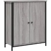 vidaXL Sideboard Grau Sonoma 70x30x80 cm Holzwerkstoff