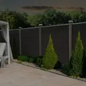 HOME DELUXE Pfostenabdeckung mit Solar LED Beleuchtung CALLUX COVER - 6er Set
