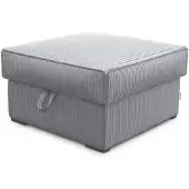 Masseno POUF FERA Hellgrau 65x65 cm
