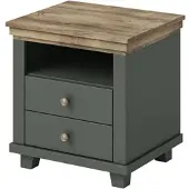 Masseno NACHTTISCH EVOLETTA 52/54/42 cm Grün