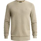 PME Legend Pullover aus Baumwolle/Modal mit Rundhalsausschnitt