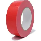 GWS Gewebeband 21480-007, Premium Steinband, rot, 38mm x 50m