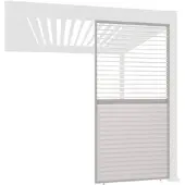 Pergoline Paneel Horizontal 1,13 M sand verstellbar