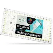 OfficeTree Schneidelineal 868, 30 cm, aus Acryl, rutschsicher