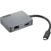Lenovo USB-C Travel Gen2, USB 2.0 Type-C, 10,100,1000 Mbit/s, IEEE 802.1ad, IEEE 802.3, HDMI, RJ-45, USB 3.2 Gen 1 (3.1 Gen 1) Type-A, VGA, 3 A, USB