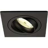 LEDVION LED Einbaustrahler Schwarz 3W dimmbar Warmweiss