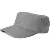 StyleBREAKER Military Cap in Dunkelgrau | Gr.: onesize