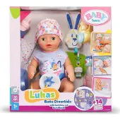 Mga Baby Born Fun Bathroom Lukas Puppe 36 cm
