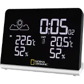 National Geographic 9070500 Wetterstationsanzeige Schwarz Schwarz One Size