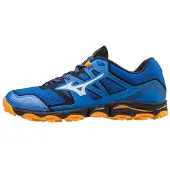 Mizuno Wave Hayate 6 Princess Blue / Lunar Rock / Orange EU 42