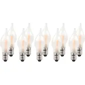 Hellum Ersatzkerzen LED-Filament 10-55V 0,5W, 10Stk E10, 4-24 Brennstellen innen 151312