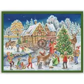 Sonstige Verlage Adventskalender "Weihnachtliches Mühlhaus"
