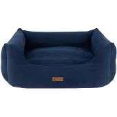 Amiplay Moni Sofa L Bezug für Hundebett, marineblau