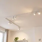 Licht-Erlebnisse Spot Strahler Metall GU10 verstellbar Weiß Modern Lampe