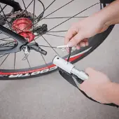 Famanu Fahrradanhänger mit Schockdämpfer - 120L Ladevolumen, 40kg Tragkraft, Rot