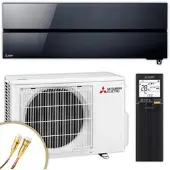 Mitsubishi Split Klimaanlage Set | MUZ/MSZ-LN25VG3B | 2,5 kW | Quick-Connect