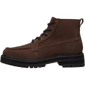 Timberland Mens Mid Lace UP Boot dk brn nubuck 8