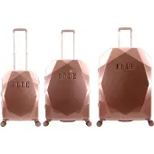 Elle Koffer-Set mit vollständig gefüttertem Innenraum rose gold One Size