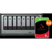 UGREEN NASync DXP8800 Plus + Seagate Ironwolf 4 TB 4er-Pack