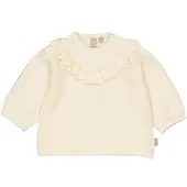 LEVV Pullover mit Rüschen, natur, 74